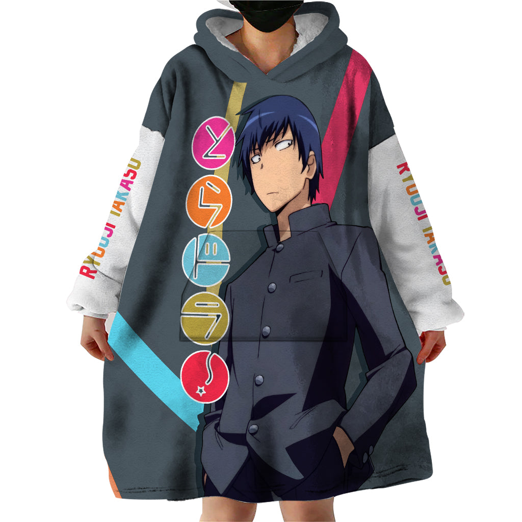 Ryuuji Takasu Wearable Blanket Hoodie Toradora