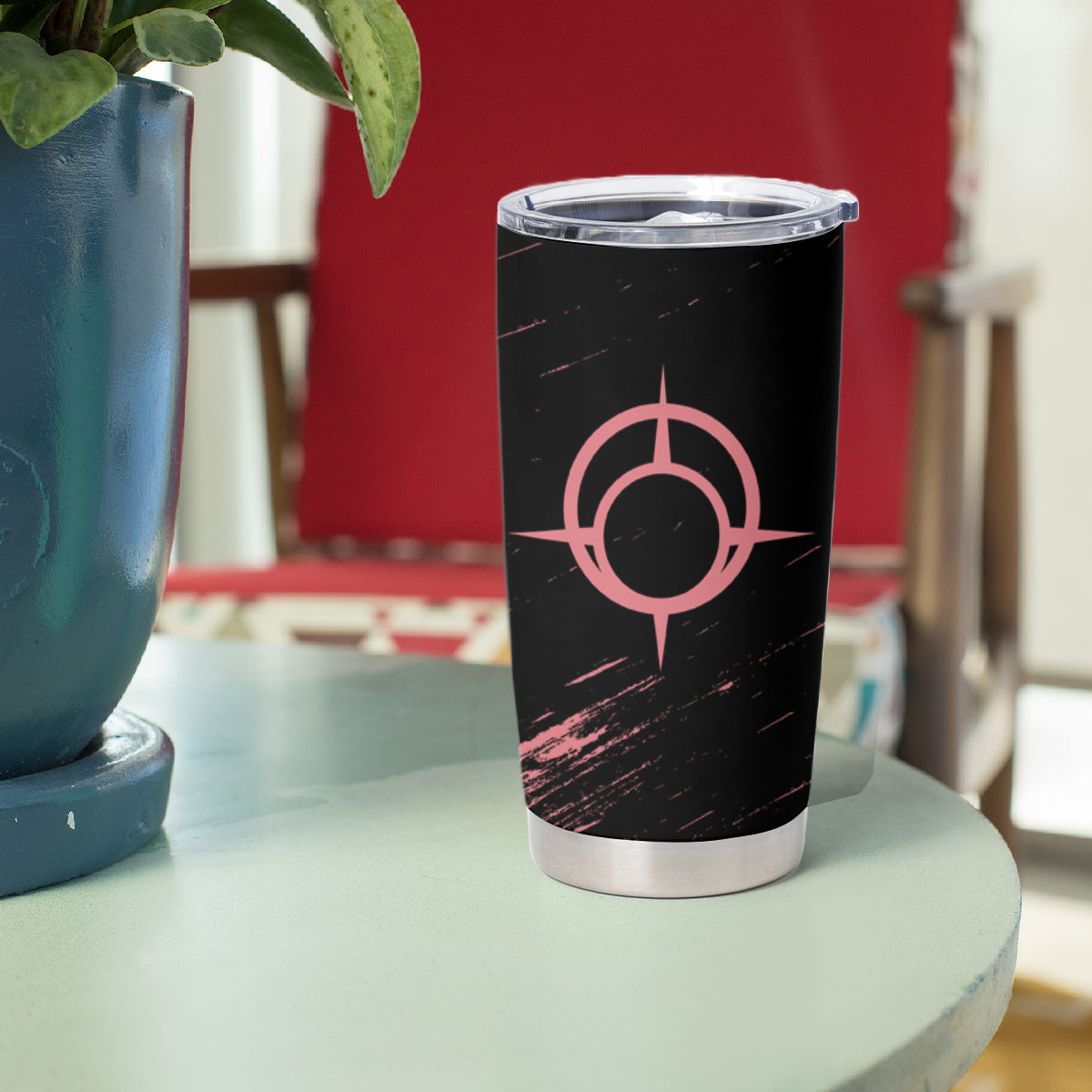 Goku Black Rose Tumbler Cup Dragon Ball Anime Mix Manga
