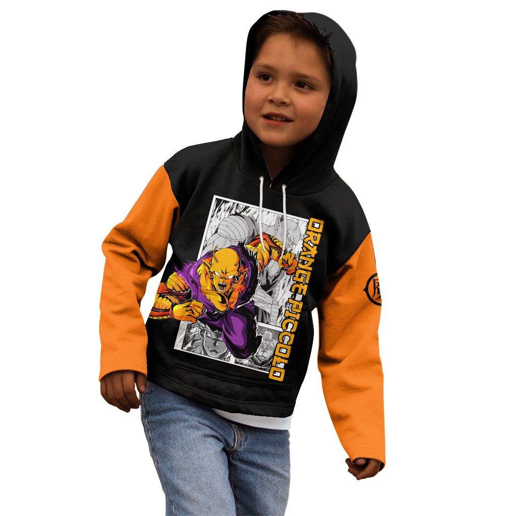 Orange Piccolo Kid Hoodie Dragon Ball Anime Mix Manga