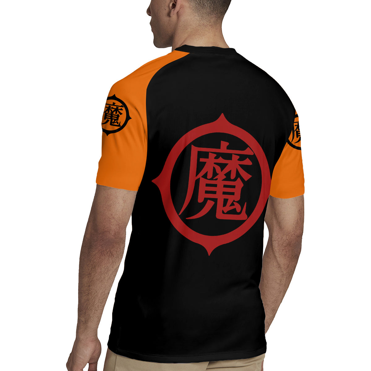 Orange Piccolo Rugby Jersey Dragon Ball Anime Mix Manga