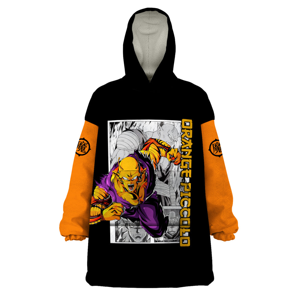 Orange Piccolo Wearable Blanket Hoodie Dragon Ball Anime Mix Manga