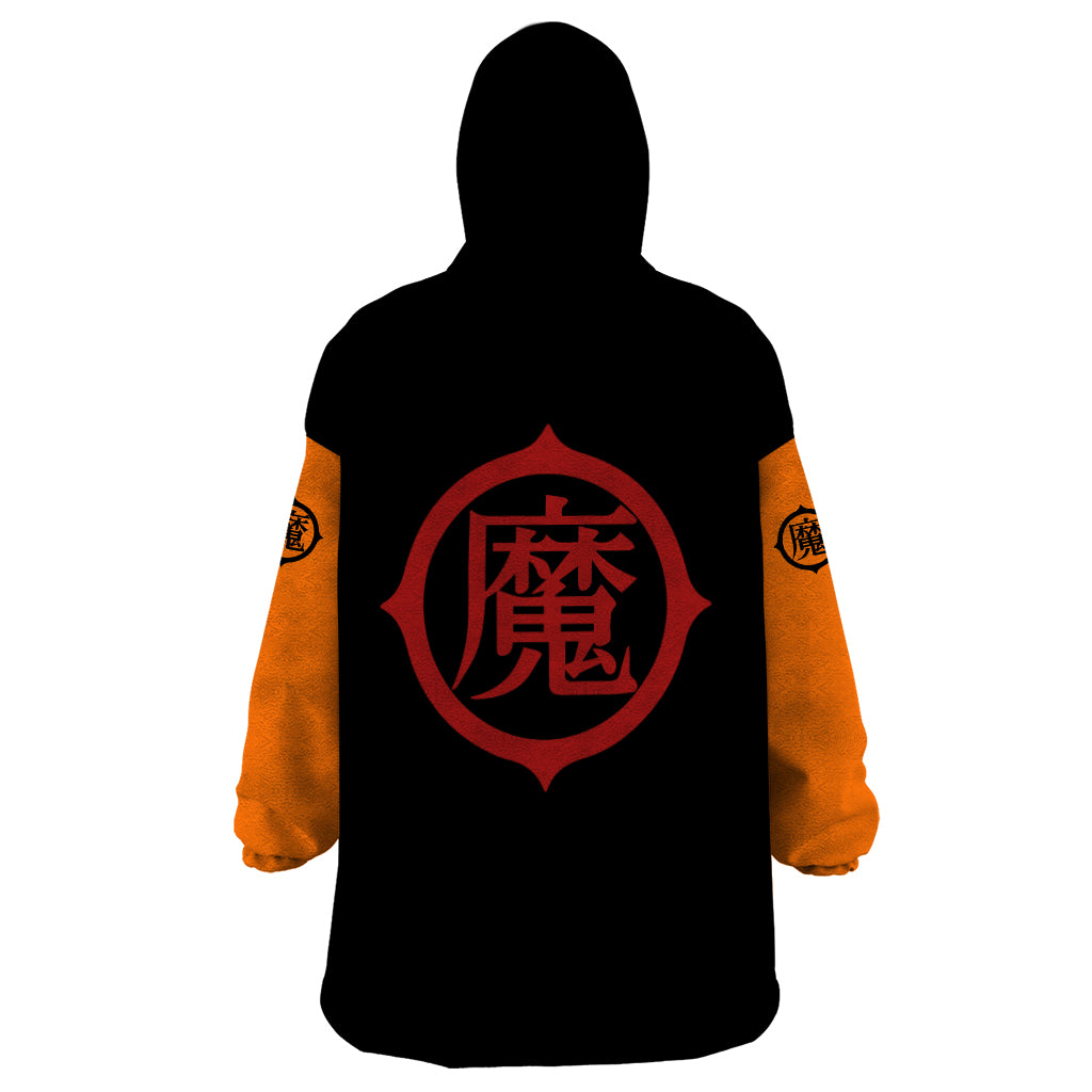 Orange Piccolo Wearable Blanket Hoodie Dragon Ball Anime Mix Manga