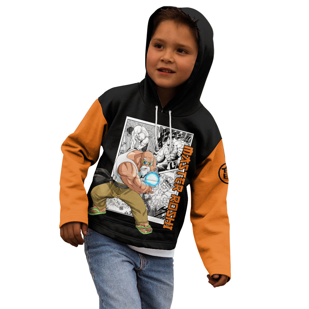 Master Roshi Kid Hoodie Dragon Ball Anime Mix Manga