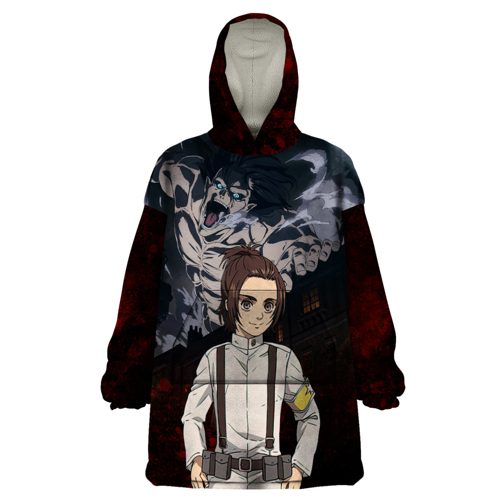 Gabi Braun Wearable Blanket Hoodie Attack On Titan