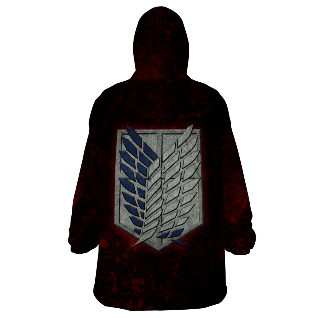Gabi Braun Wearable Blanket Hoodie Attack On Titan
