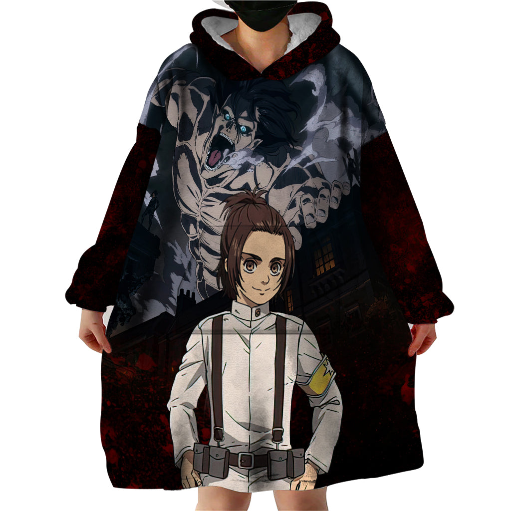 Gabi Braun Wearable Blanket Hoodie Attack On Titan