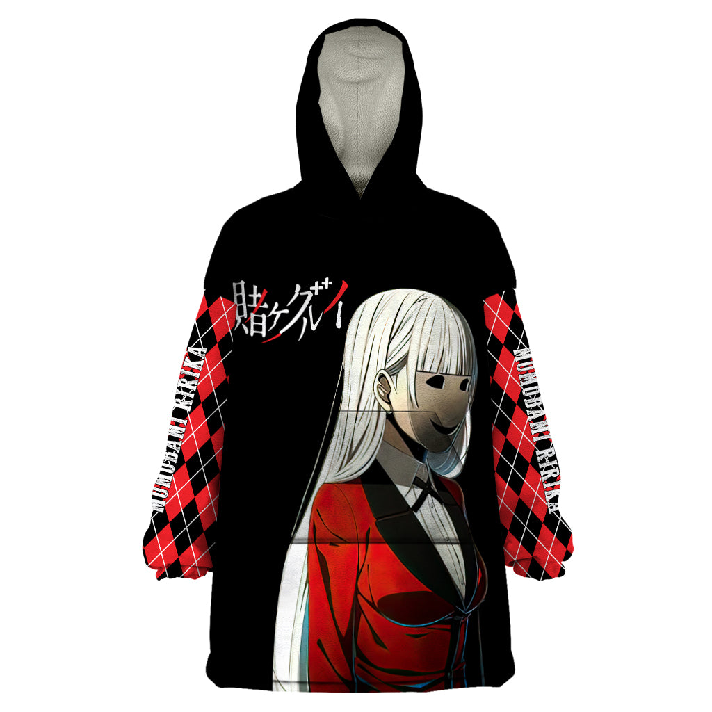 Ririka Momobami Wearable Blanket Hoodie Kakegurui