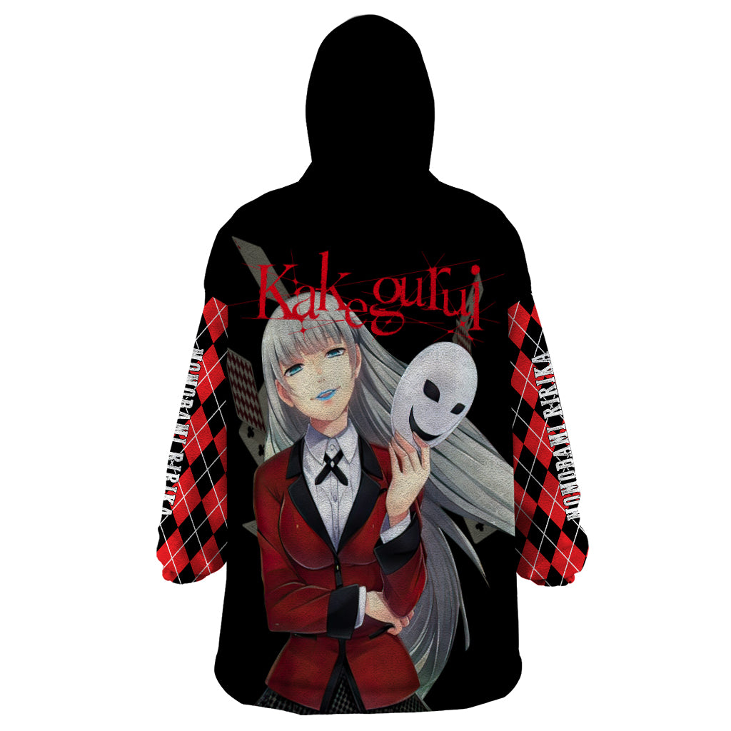 Ririka Momobami Wearable Blanket Hoodie Kakegurui