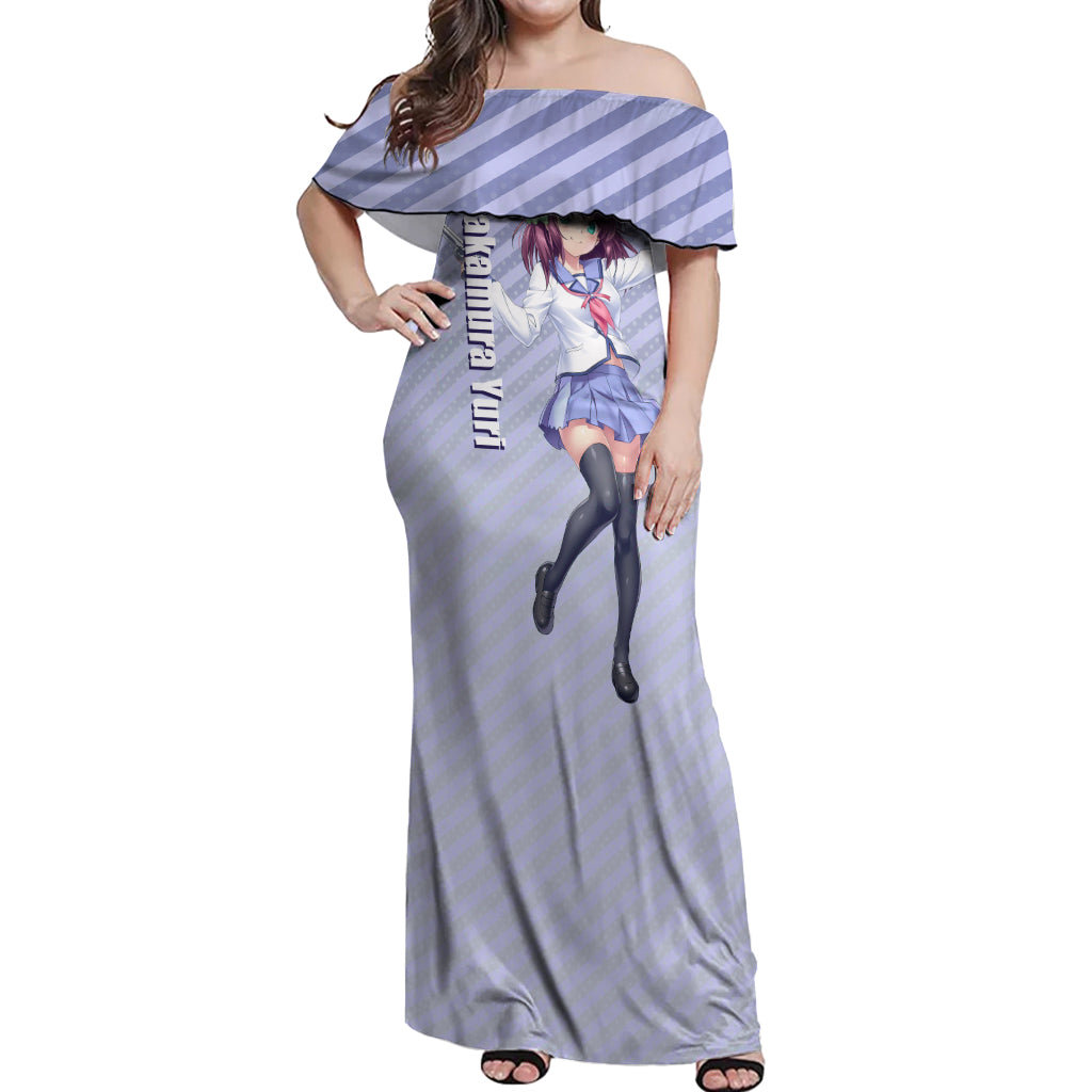 Nakamura Yuri Off Shoulder Maxi Dress Angel Beast