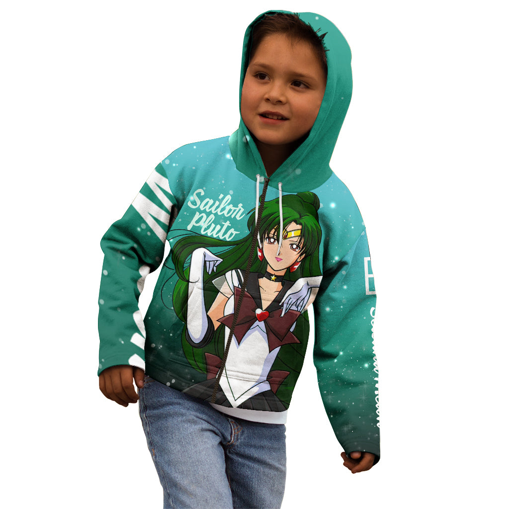 Sailor Pluto Setsuna Meioh Kid Hoodie Sailor Moon
