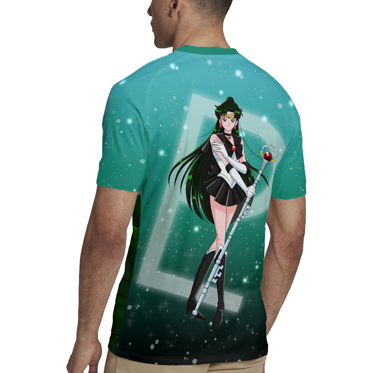 Sailor Pluto Setsuna Meioh Rugby Jersey Sailor Moon