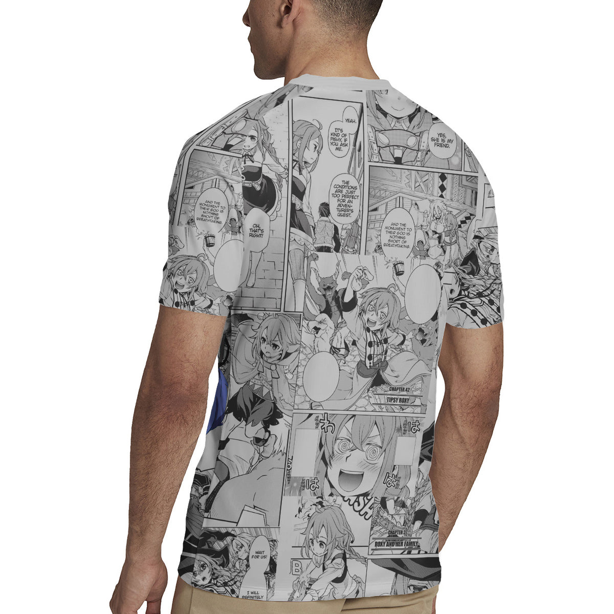 Roxy Migurdia Rugby Jersey Manga Mix Anime