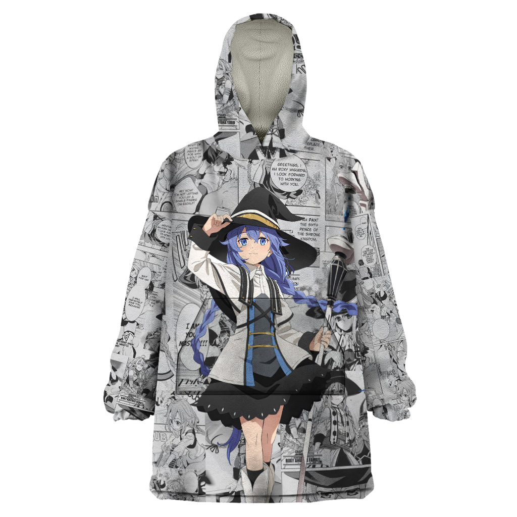 Roxy Migurdia Wearable Blanket Hoodie Manga Mix Anime