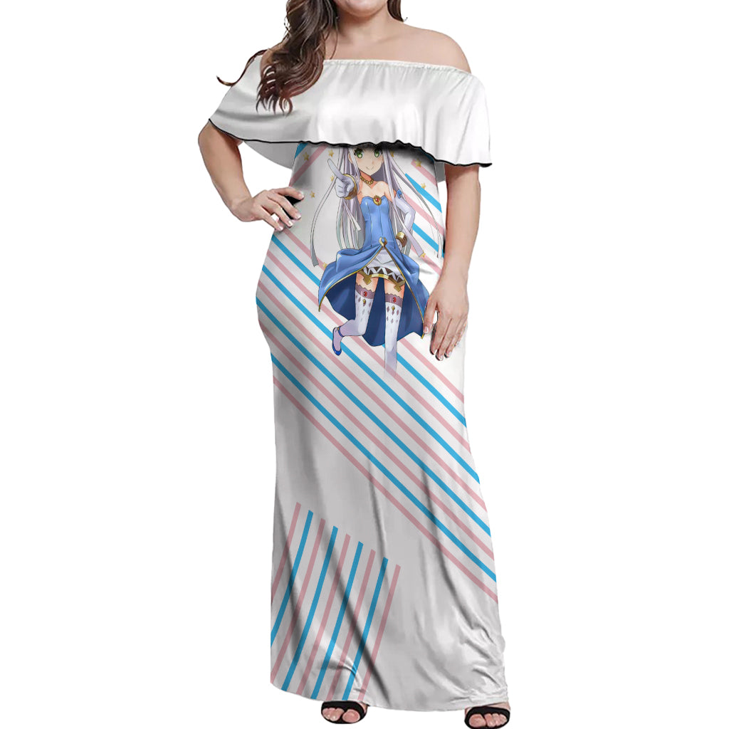 Petralka Anne Eldant III Off Shoulder Maxi Dress Outbreak Company