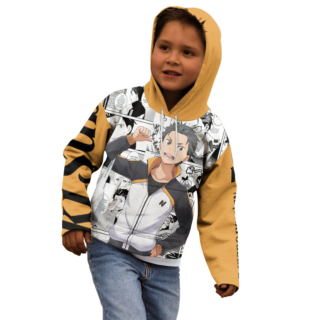 Natsuki Subaru Kid Hoodie Hajimeru Isekai Seikatsu