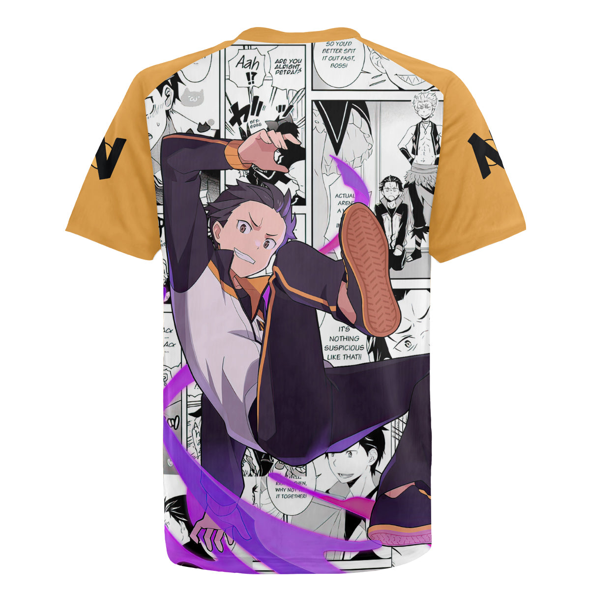 Natsuki Subaru Rugby Jersey Hajimeru Isekai Seikatsu