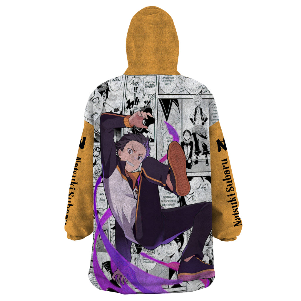 Natsuki Subaru Wearable Blanket Hoodie Hajimeru Isekai Seikatsu