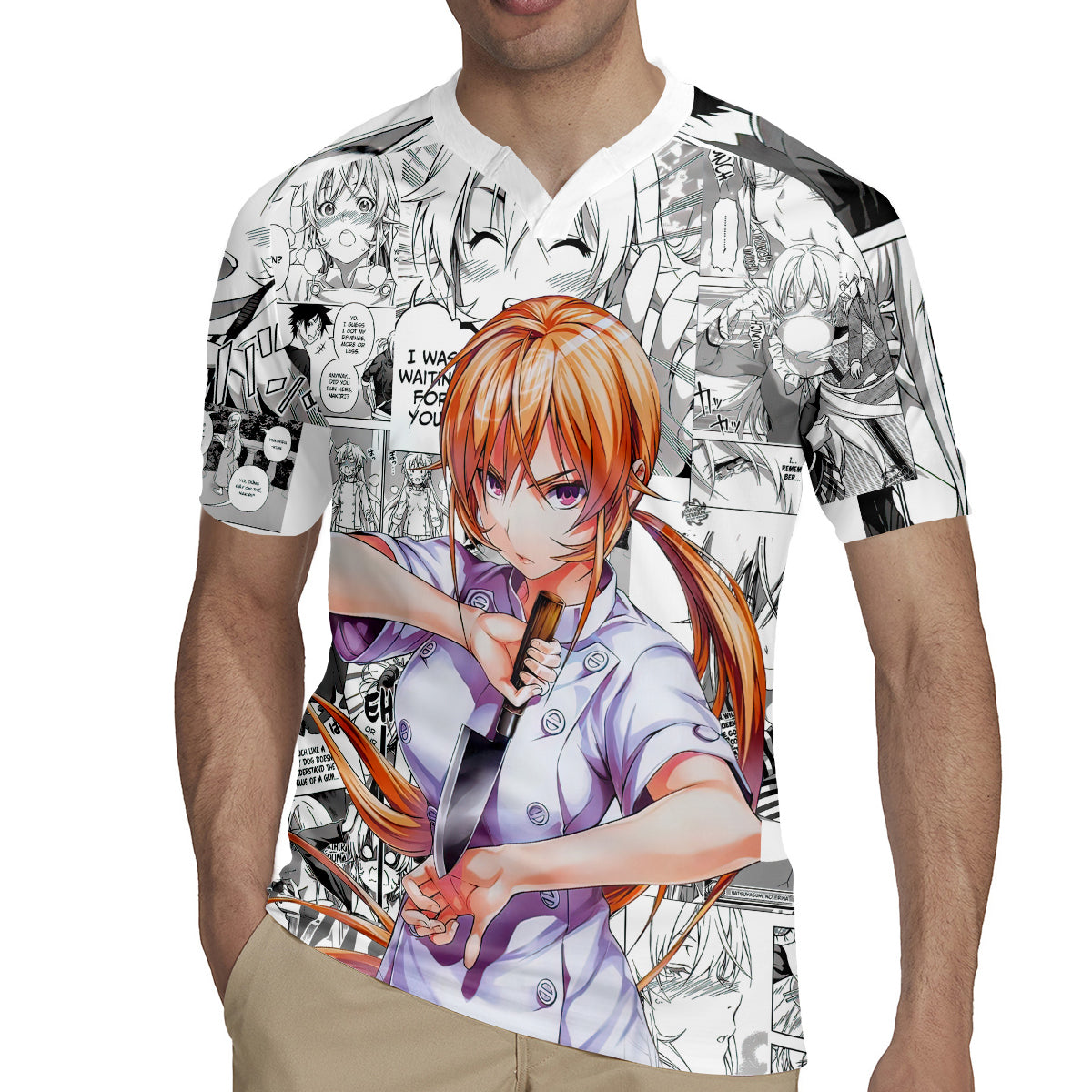 Nakiri Erina Rugby Jersey Shokugeki no Soma