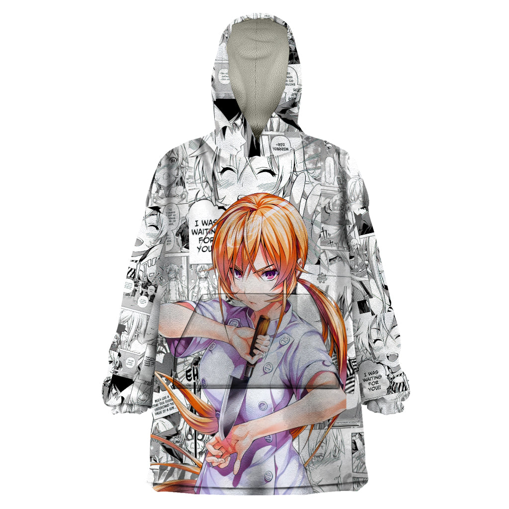 Nakiri Erina Wearable Blanket Hoodie Shokugeki no Soma