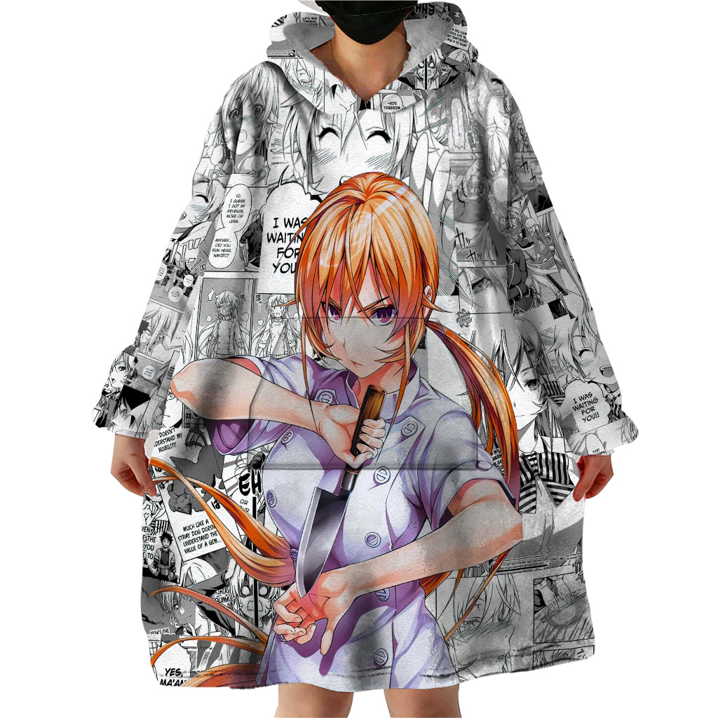 Nakiri Erina Wearable Blanket Hoodie Shokugeki no Soma
