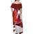 Number 10 Of Sohoku - Slamdunk Off Shoulder Maxi Dress Anime Mix Manga Style