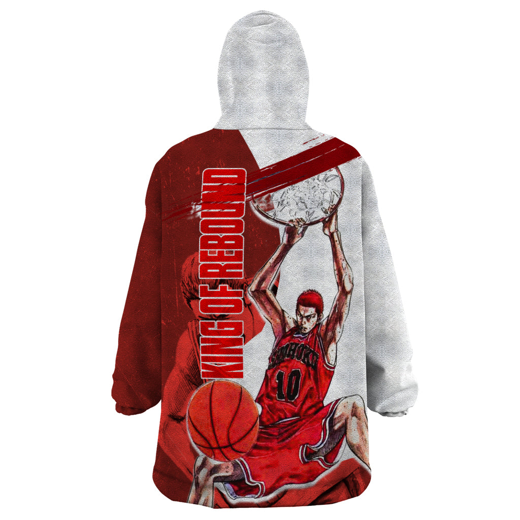 Number 10 Of Sohoku - Slamdunk Wearable Blanket Hoodie Anime Mix Manga Style