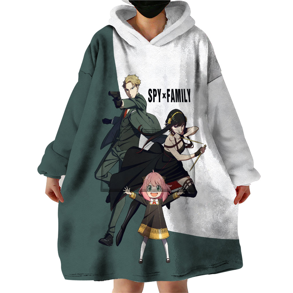 SpyxFamily - Funny Family Wearable Blanket Hoodie Anime Style
