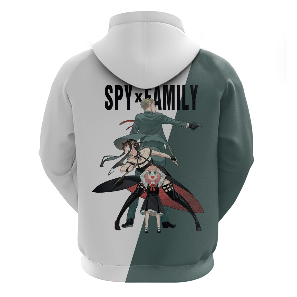 SpyxFamily - Funny Family Zip Hoodie Anime Style