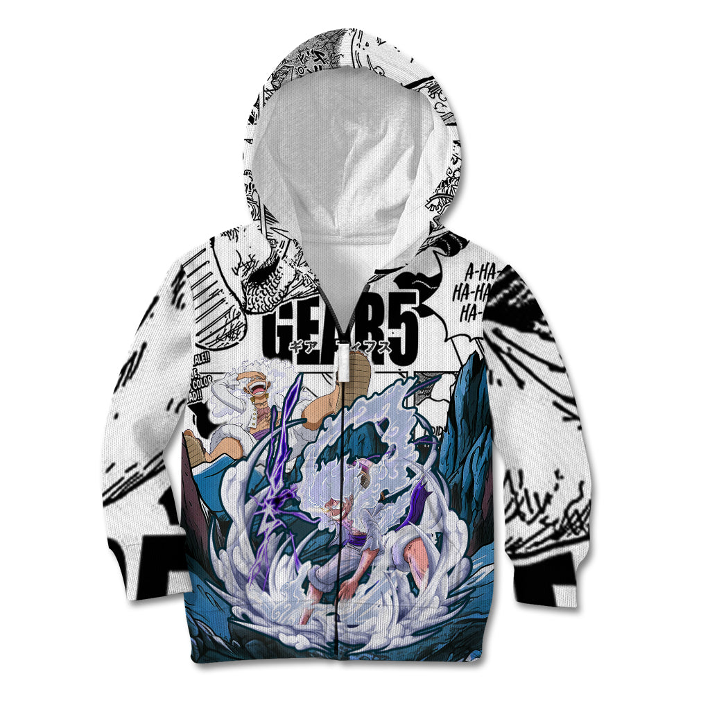 Monkey D Luffy - Nika Sun God Kid Hoodie Anime Mix Manga Style