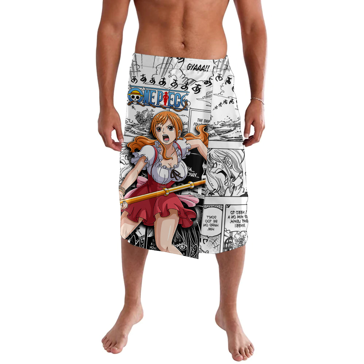 Nami One Piece Lavalava Anime Mix Manga Style