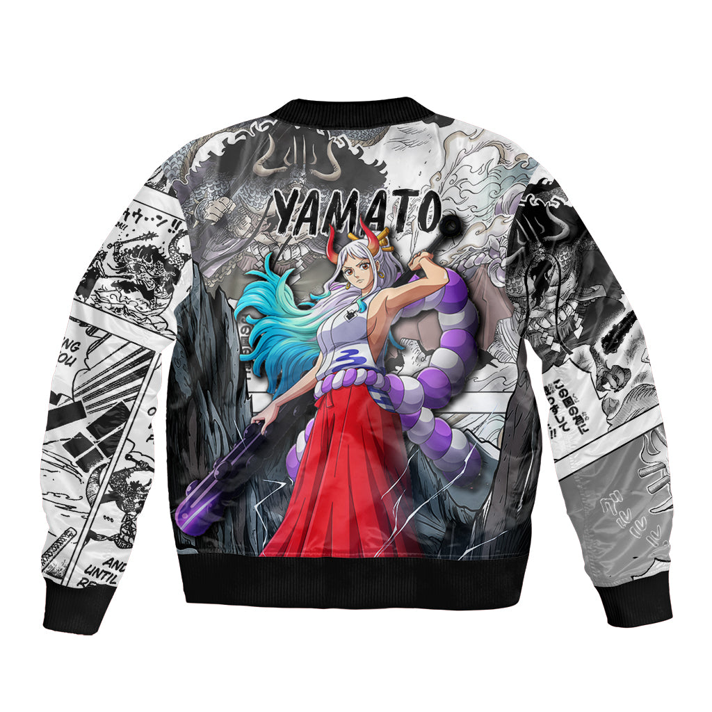 Yamato - One Piece Bomber Jacket Anime Mix Manga Style