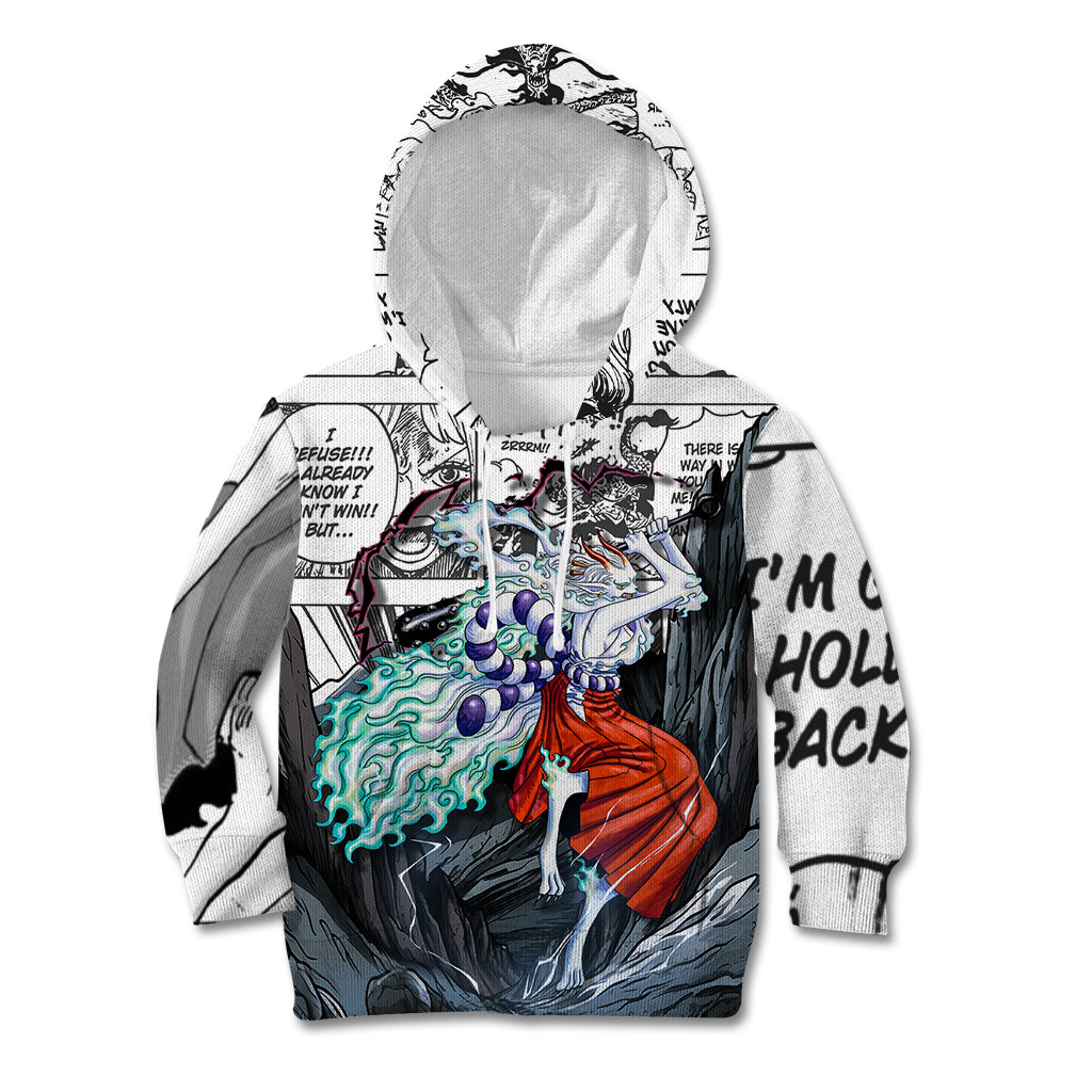 Yamato - One Piece Kid Hoodie Anime Mix Manga Style