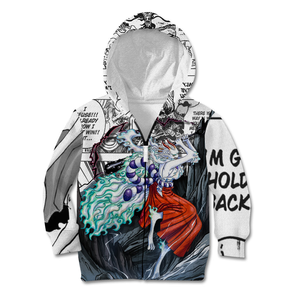 Yamato - One Piece Kid Hoodie Anime Mix Manga Style