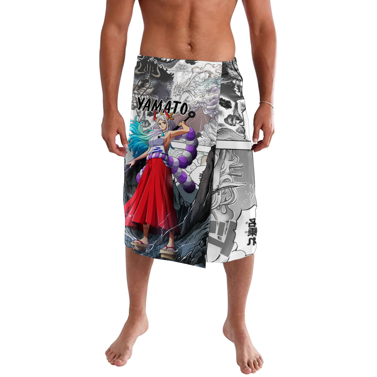 Yamato - One Piece Lavalava Anime Mix Manga Style