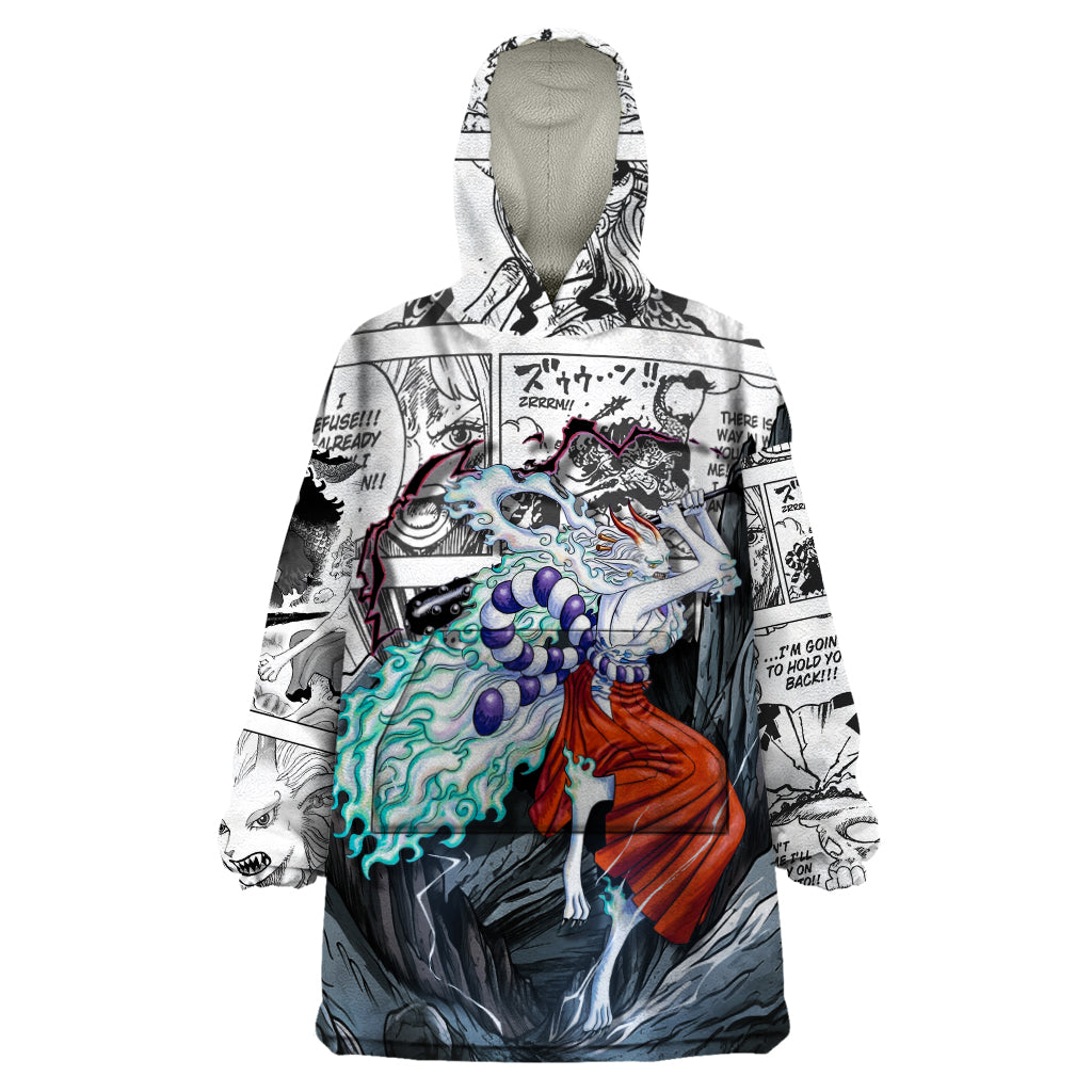 Yamato - One Piece Wearable Blanket Hoodie Anime Mix Manga Style