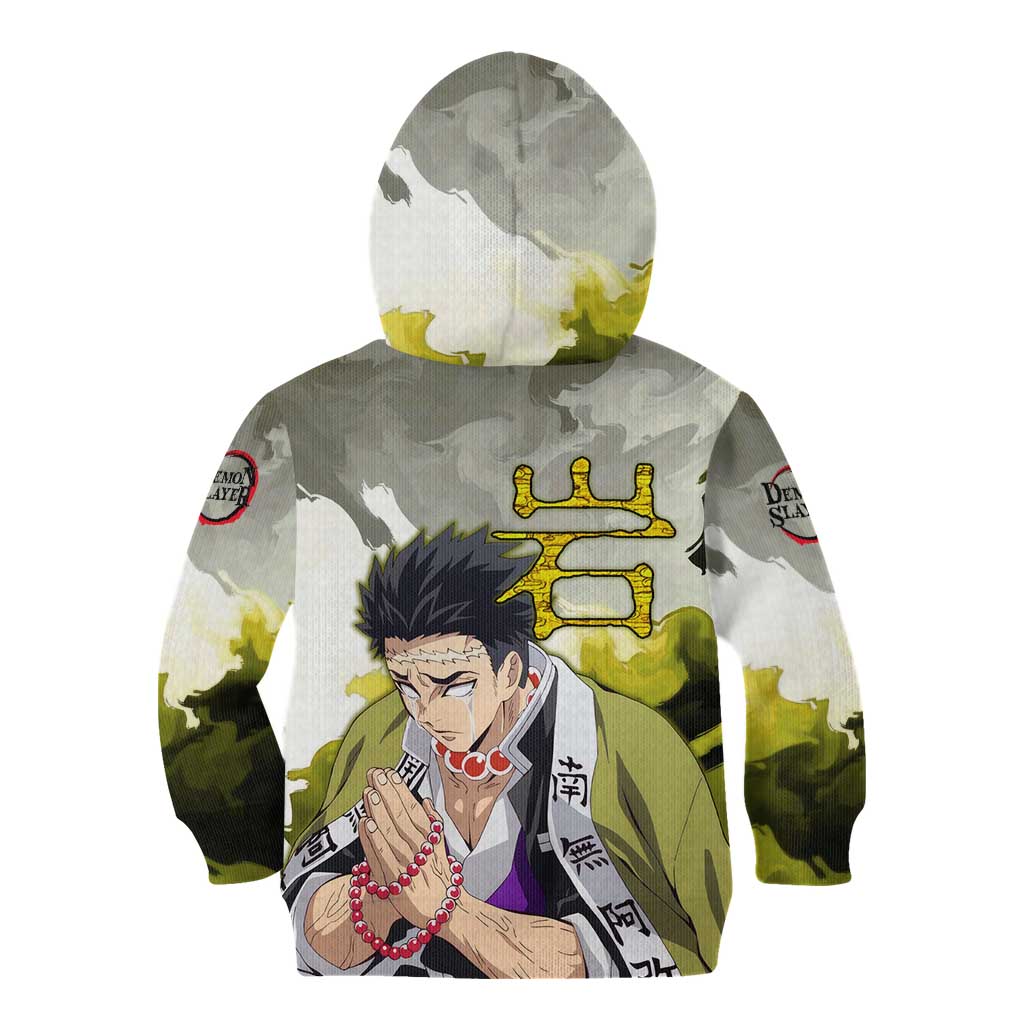 Gyomei - Demon Slayer Kid Hoodie Anime Style