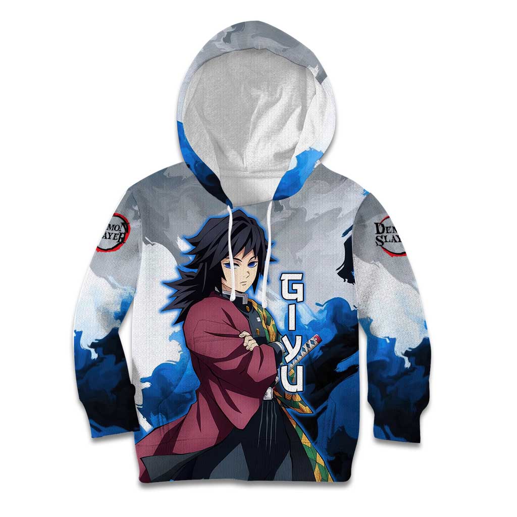 Giyu Tomioka - Demon Slayer Kid Hoodie Anime Style