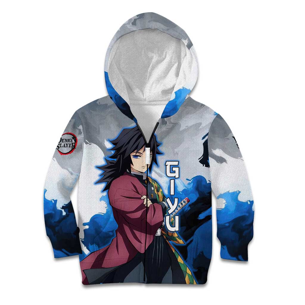 Giyu Tomioka - Demon Slayer Kid Hoodie Anime Style
