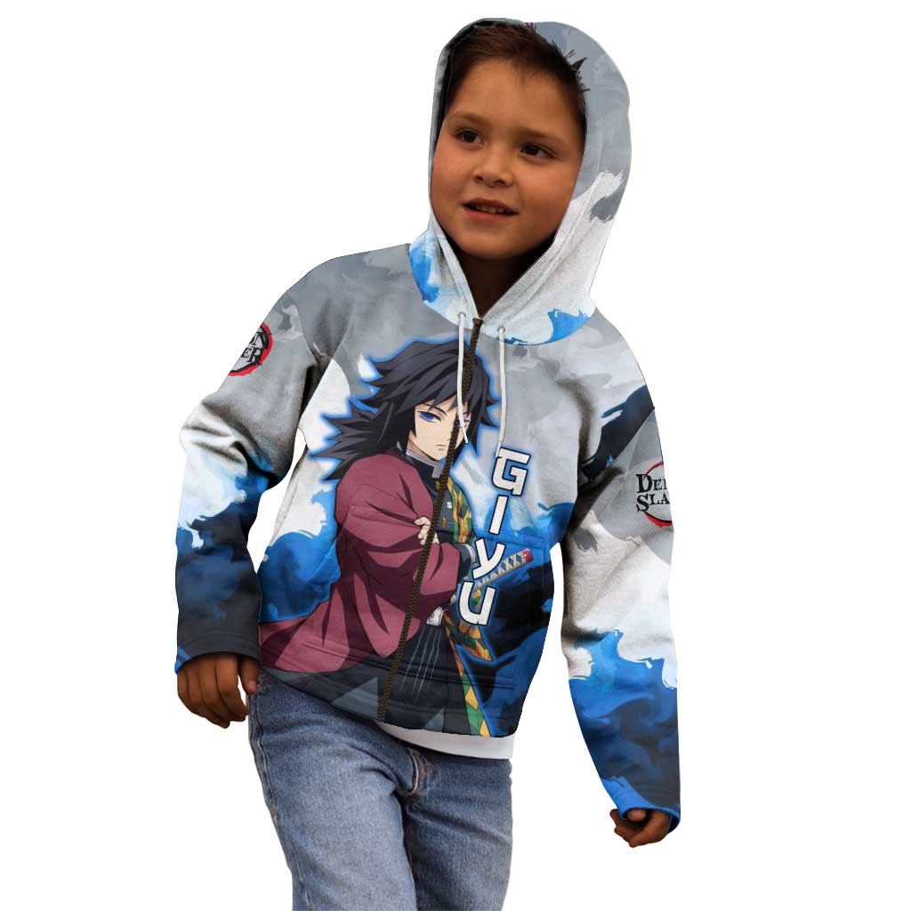 Giyu Tomioka - Demon Slayer Kid Hoodie Anime Style