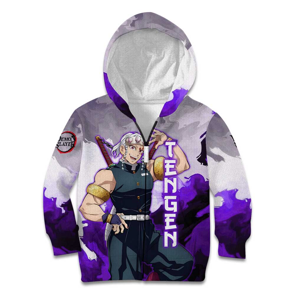 Tengen Uzui - Demon Slayer Kid Hoodie Anime Style