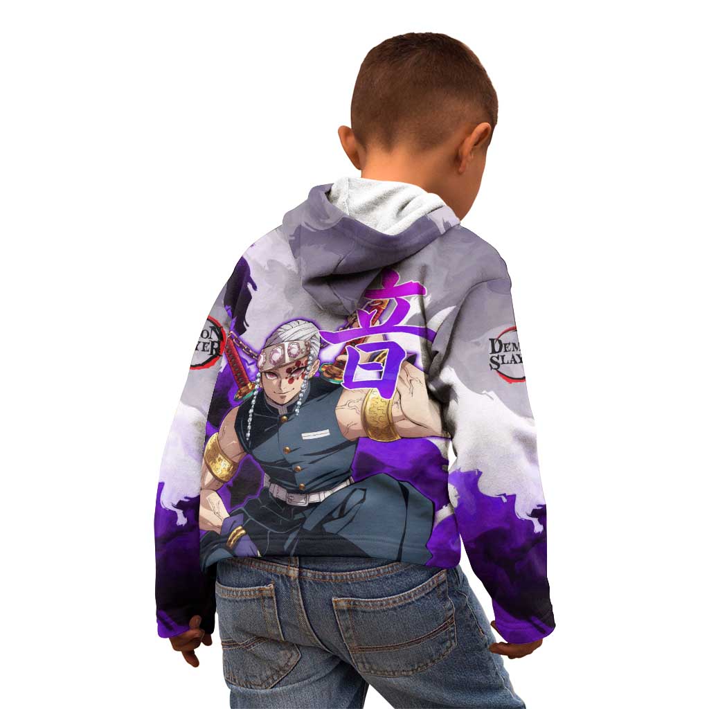 Tengen Uzui - Demon Slayer Kid Hoodie Anime Style