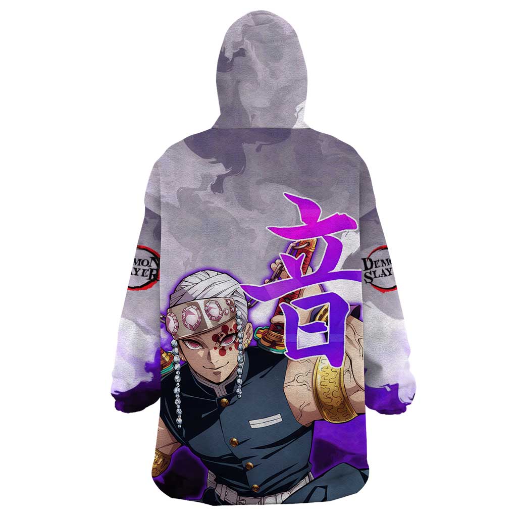 Tengen Uzui - Demon Slayer Wearable Blanket Hoodie Anime Style
