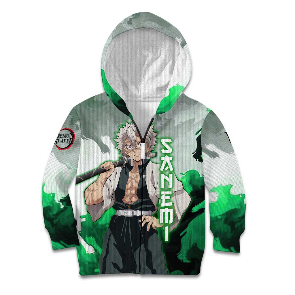 Sanemi Shinazugawa - Demon Slayer Kid Hoodie Anime Style