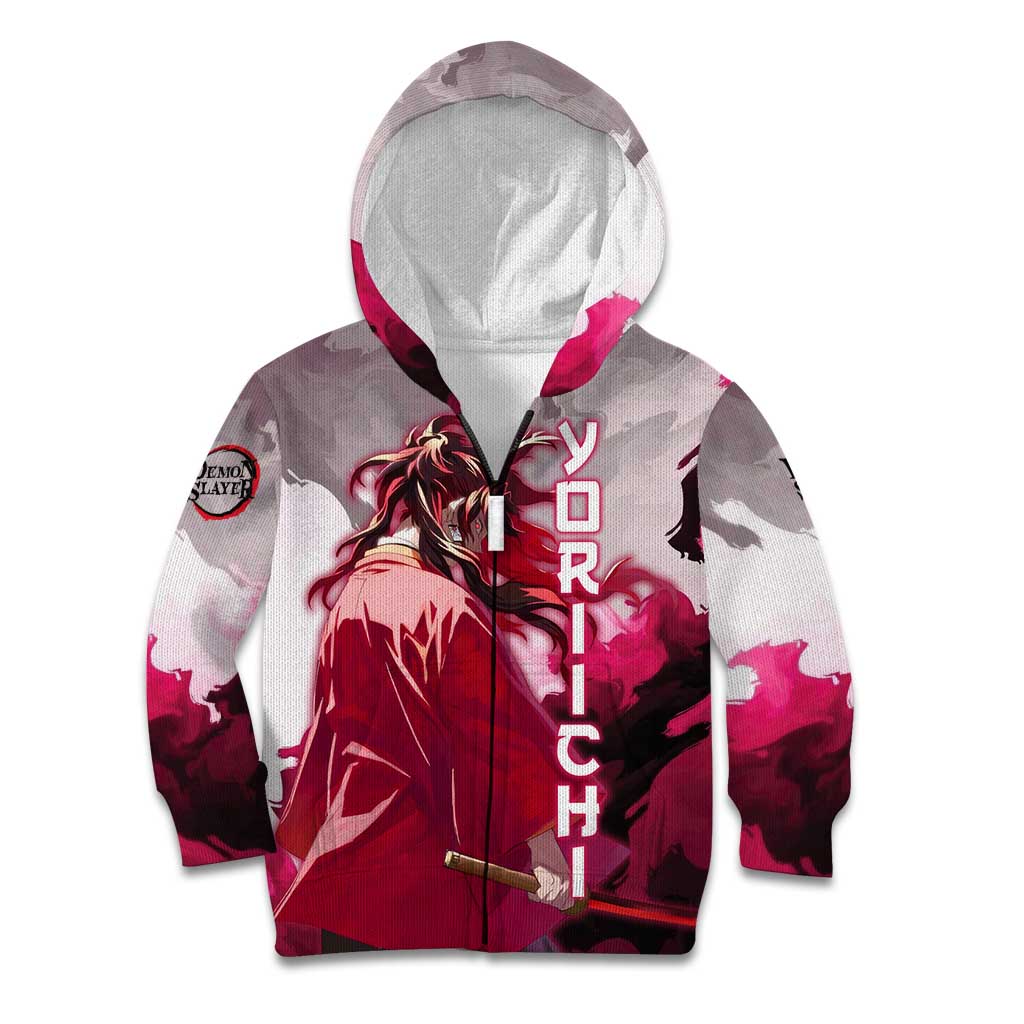 Tsugikuni Yoriichi - Demon Slayer Kid Hoodie Anime Style