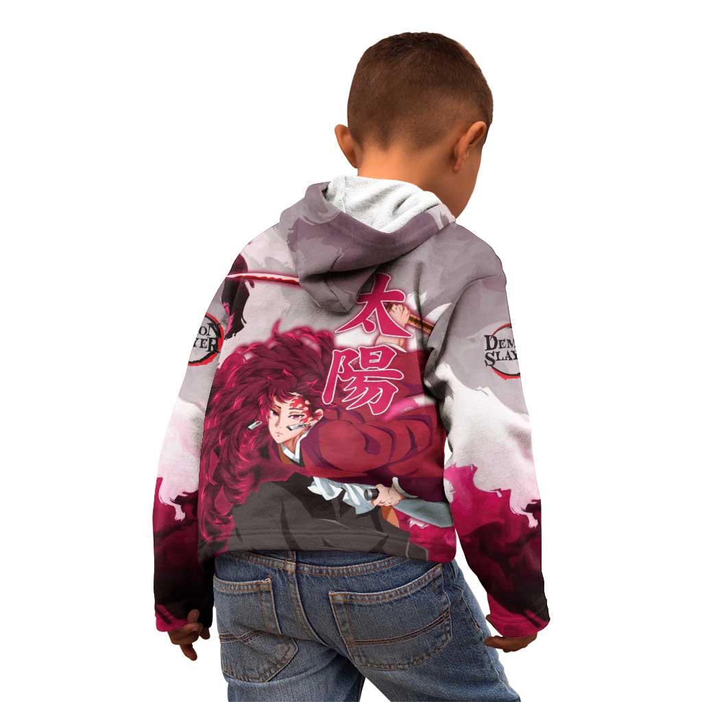 Tsugikuni Yoriichi - Demon Slayer Kid Hoodie Anime Style