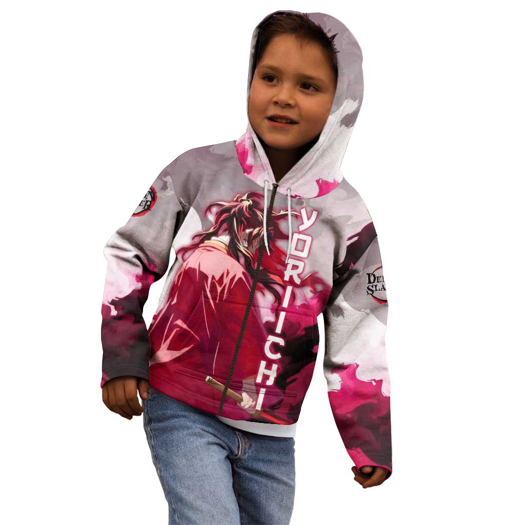 Tsugikuni Yoriichi - Demon Slayer Kid Hoodie Anime Style