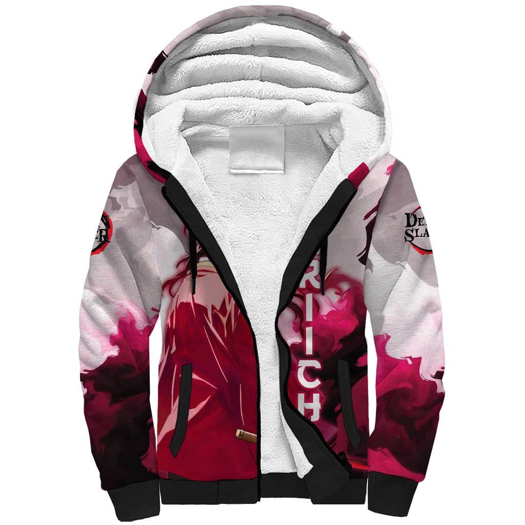 Tsugikuni Yoriichi - Demon Slayer Sherpa Hoodie Anime Style