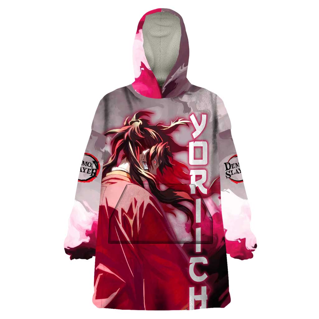 Tsugikuni Yoriichi - Demon Slayer Wearable Blanket Hoodie Anime Style