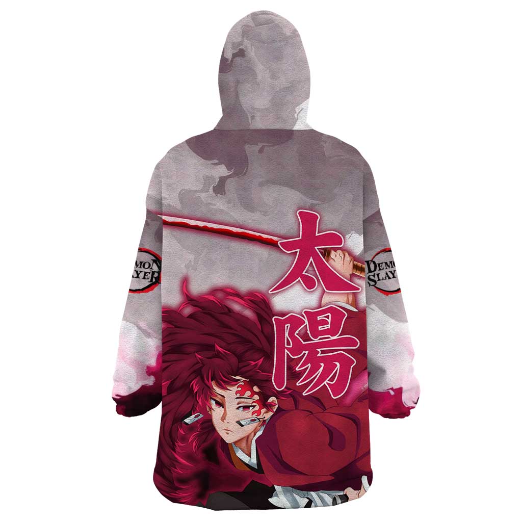 Tsugikuni Yoriichi - Demon Slayer Wearable Blanket Hoodie Anime Style