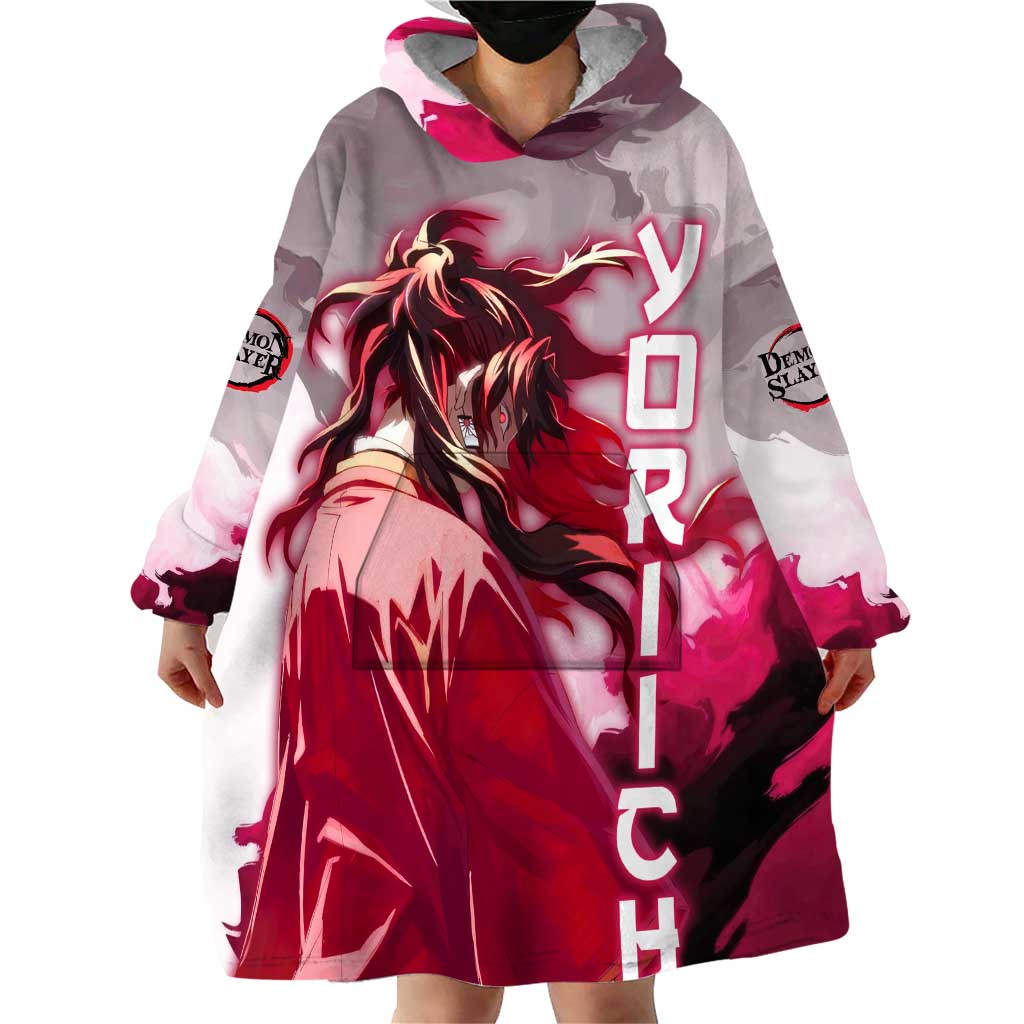 Tsugikuni Yoriichi - Demon Slayer Wearable Blanket Hoodie Anime Style